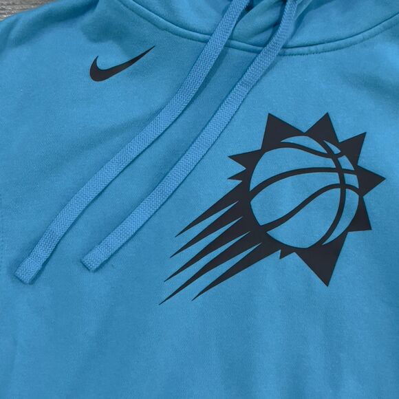 Nike Turquoise Phoenix Suns 2022/23 City Edition Essential Pullover Hoodie Small - Picture 2 of 7